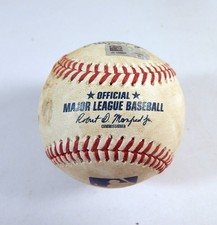 2018 Pittsburgh Pirates Cin Reds Game Used Baseball Clay Holmes Jose Peraza Ball