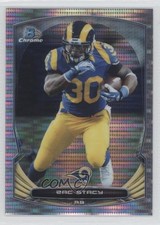 2014 Bowman Chrome Pulsar Refractor 71/271 Zac Stacy #47 e5r