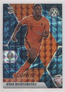 2021 Panini Mosaic UEFA Euro 2020 Genesis Mosaic Prizm Ryan Gravenberch #148