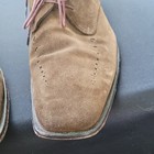 Paul Smith 11 45 Brown Suede Perforated Leather Dress Shoes Hand Crafted — photo 3