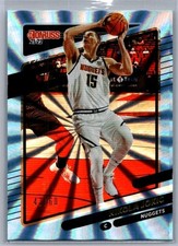 2021-22 Nikola Jokic /60 Panini Donruss #28 Light Blue Laser