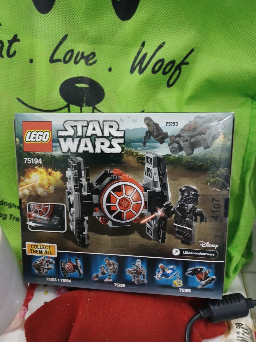 LEGO STAR WARS SET 75194 FIRST ORDER TIE FIGHTER MICROFIGHTER NIB
