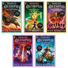Heroes of Olympus Collection Set Pack - Books 1-5  - Rick Riordan