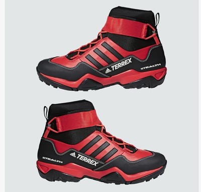 NEW Adidas Terrex Hydro Lace Outdoor Trail Boots Shoes Black CQ1755 Mens Sz 12