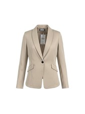 Elleven Womens Brown Single Button Blazer Size XL NWT