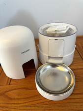 PETLIBRO Automatic Pet Feeder 1 Bowl Stainless Steel Bowl White/Silver