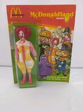 Vintage Remco Ronald McDonald figure doll McDonaldland Sealed  NRFB 1976