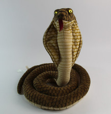 FAO Schwarz King Cobra Snake Coiled Poseable 65" Uncoiled 2015 Toys R Us Plush