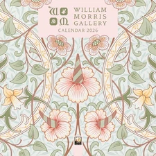 William Morris Gallery Mini Wall Calendar 2026 (Art Calendar) by Flame Tree Stud
