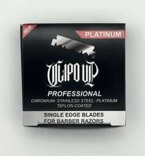 BARBER RAZOR BLADES 100X SINGLE EDGE SHARP PROFESSIONAL SHAVING FREE SHIPPING