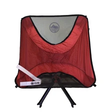 CLIQ ClassiQ 1.0 Beach Camping Chair Portable Red Breathable Folding