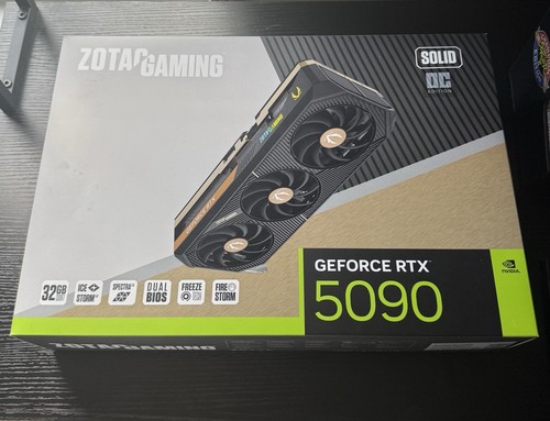NVIDIA GeForce 32GB GDDR7 Graphics Card ZOTAC RTX 5090 Solid OC - FREE SHIPPING