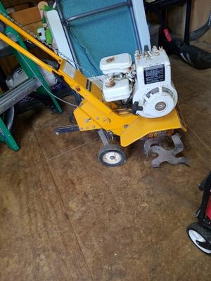 #ad Tiller Briggs And Stratton 2hp $90.00