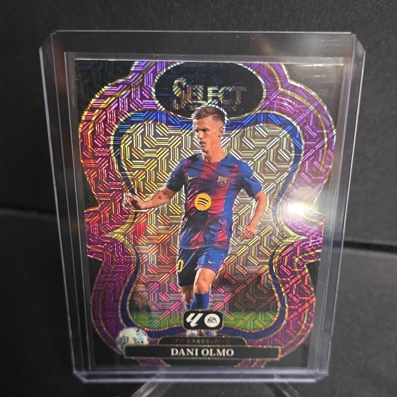 Panini Select La Liga Mezzanine Dani Olmo FC Barcelona #102 Soccer Card