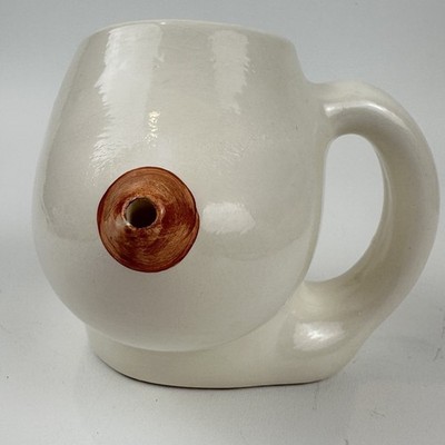 70’S★Boobs★マグカップ★26★アート★胸★USA★ビンテージ★ジョーク Vintage 70's 80's Ceramic Boob Breast Novelty Sipper Coffee Cup