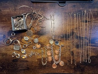 Gold Filled Jewelry 233 Grams Scrap Gold Recovery Lot