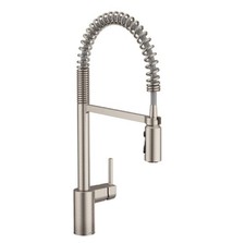Moen 5923SRS Align One-Handle Pre-Rinse Spring Pulldown Kitchen Faucet Stainless