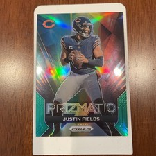 2023 Panini Prizm Prizmatic #3 Justin Fields Chicago Bears/Mint