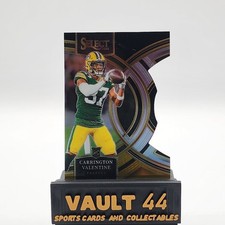 2023 Panini Select #118 Carrington Valentine Silver Prizms Die Cuts