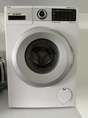 Theo Klein 9213 Bosch Spielzeug Waschmaschine. Vier Waschprogramme und Original 