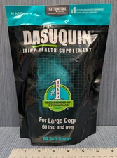 Nutramax Dasuquin Joint Health Soft Chews for Dogs 60 lbs & Over, 84 Chews