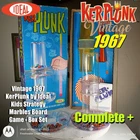 Vintage 1967 KerPlunk Ideal Kids Strategy Marbles Board Game Boxed Complete +