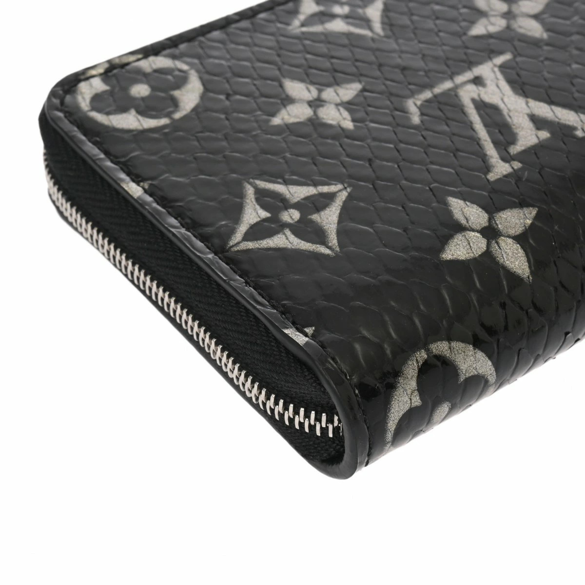Louis Vuitton Monogram Exotic Python Zippy Coin P… - image 6