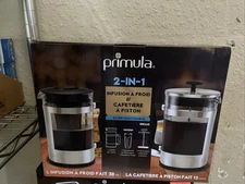 Replacement Filter & Lid for Primula 2-in-1  Cold Brew & Coffee Press PPBSS-5102