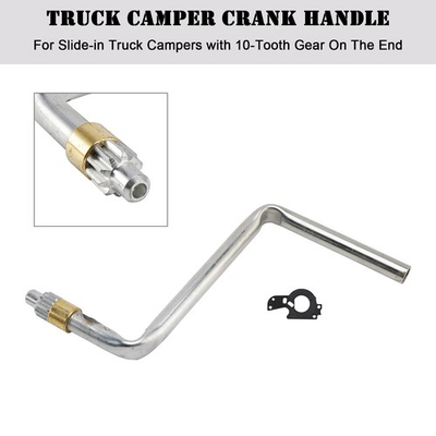 #ad Truck Camper Crank Handle For Slide in Truck Campers w 10 Tooth Gear On The End $15.33