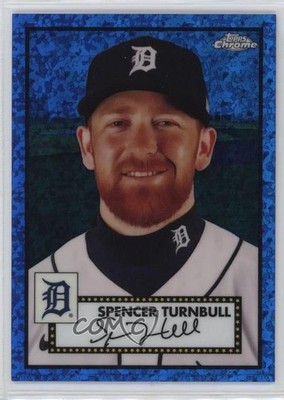2021 Topps Chrome Platinum Anniversary 160/199 Spencer Turnbull #389 9hx