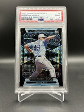 2020 Panini Chronicles Brendan McKay Obsidian Blue Finite Rookie RC #1/1 Psa 9