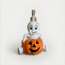 Casper The Ghost Halloween Ceramic  soap dispenser PUMP NEW