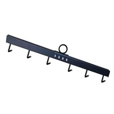 31.5" Fence Stretcher Bar 6 Thickened Hooks Steel Chain Link Fabric Fence