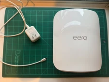 Eero Max 7 (POWERED BY FRONTIER)Tri-Band Mesh Wi-Fi 7 Router - White, 1-Pack