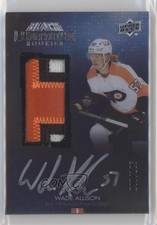 2021-22 SPx UD Black Lustrous Rookie 97/125 Wade Allison #LRPA-WA Patch Auto 0c3