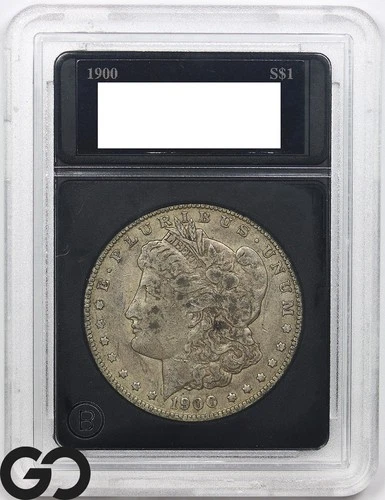 1900 Morgan Silver Dollar Coin VG Collectors Edition