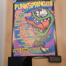 Rancid / PUNKSPRING08 2008 Japan Original Promo Poster B2 JIS 20x28in 515x728mm