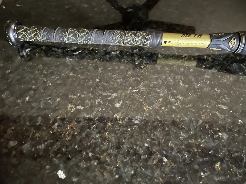 Louisville Slugger Meta USSSA 29”/19 oz. (-10) Bate de béisbol negro SLMTX10S-21 Foto 3 de 4