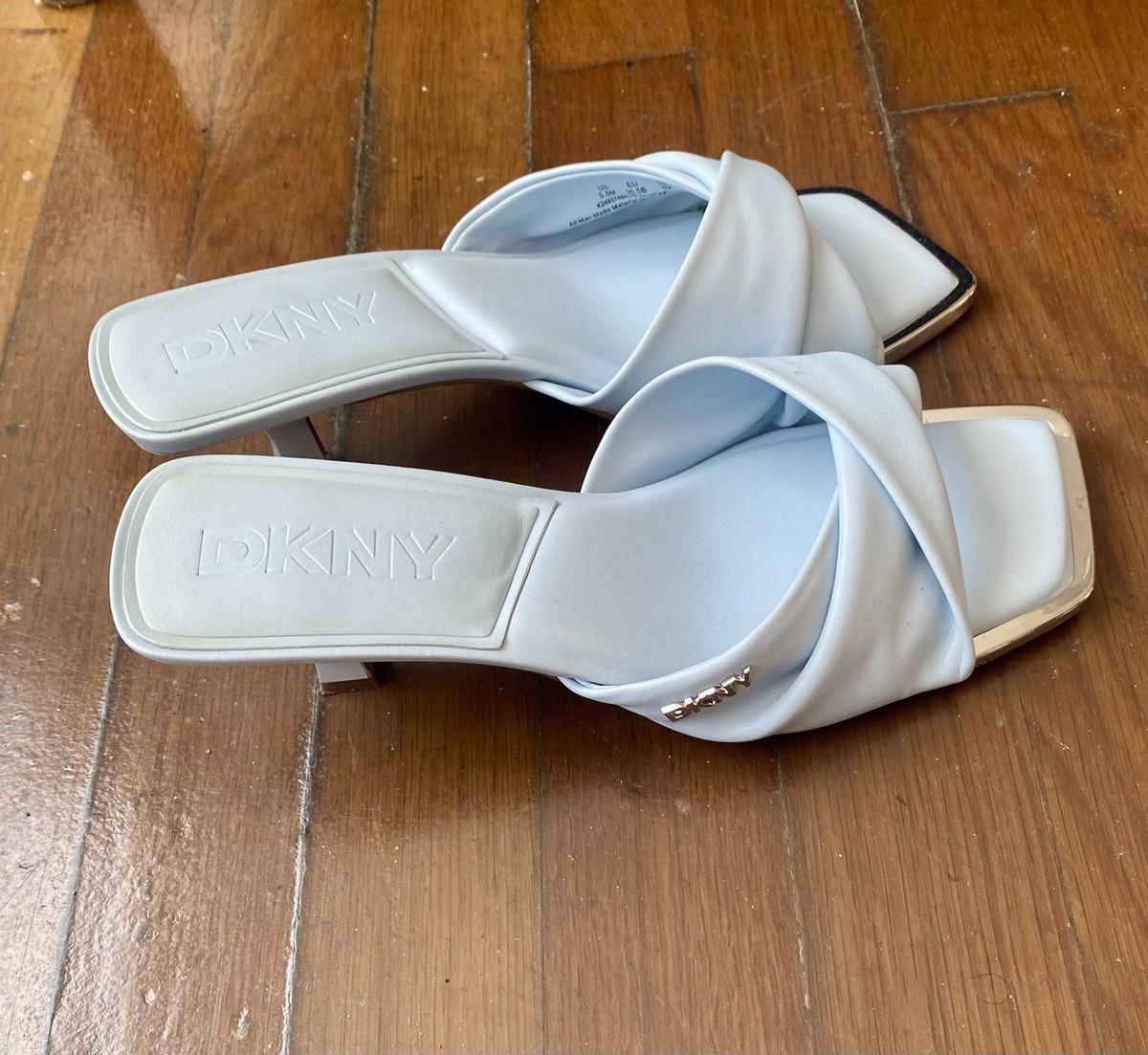 DKNY Jolaine Twist Slide Sandals View 3