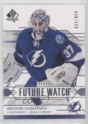 2014-15 SP Authentic Future Watch 848/999 Kristers Gudlevskis #205 05u8