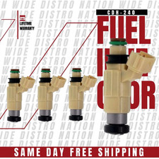 4x Oem Nikki Fuel Injectors For 2001-2005 Mitsubishi Eclipse 2.4l I4 Cdh-240