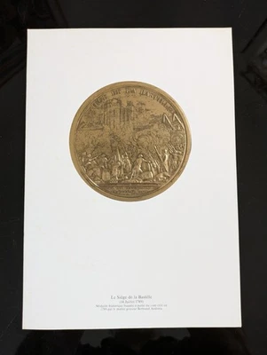 Air France Concorde Menu Medal Series - Photo 1/3