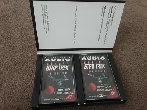 Audio Book. Inside Star Trek. The Real Story. 2 Cassettes. 3 Hours Total. - Picture 2 of 2