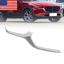 Right Front Bumper Molding Upper Grille Trim Chrome Fit For Mazda CX-30 2020-23