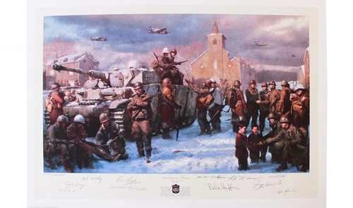 Band of Brothers Print - Breakout From Bastogne