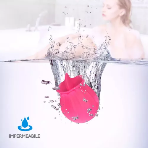 10 Modi-Rose-Vibrator-Saugungen-Vibration-Saugen-Wasserdicht-Massagegerät Damen Geschenk - Bild 4 von 14