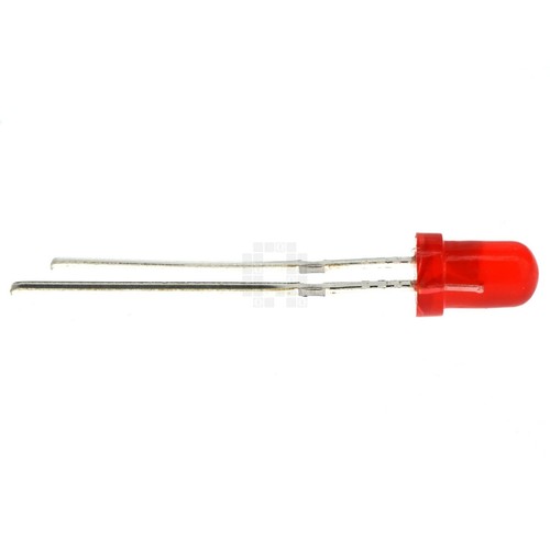 LED rojos difusos de 3 mm, paquete de 1000 - Imagen 5 de 12