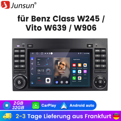 7'' Carplay Autoradio SWC Für VW Crafter Benz W169 W245 W639 Vito Sprinter Viano