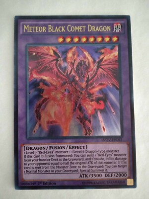 Yu-Gi-Oh-Meteor Black Comet Dragon-INOV-EN041- Invasion:Vengeance-1st Edition