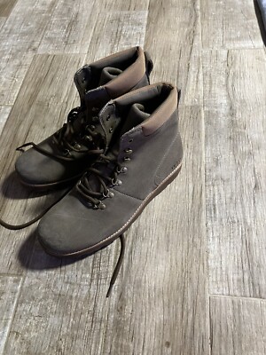 UGG Australia Harkley Waterproof Lace Up Boot Grizzly Brown